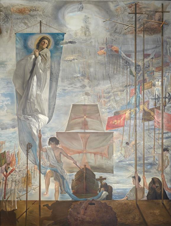 Salvador Dalí, The Discovery of America by Christopher Columbus, 1958-59, Salvador Dalí Museum, St. Petersburg, Florida