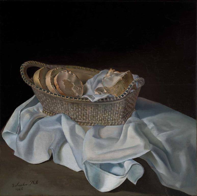 Salvador Dalí, The Basket of Bread, 1926, Salvador Dalí Museum, St. Petersburg, Florida