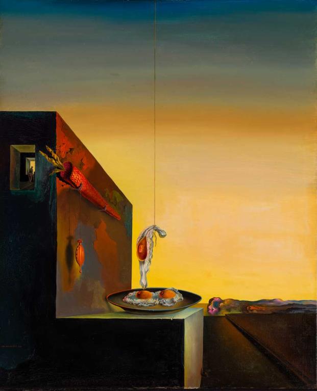 Salvador Dalí, Oeufs sur le Plat sans le Plat, 1932, Salvador Dalí Museum, St. Petersburg, Florida