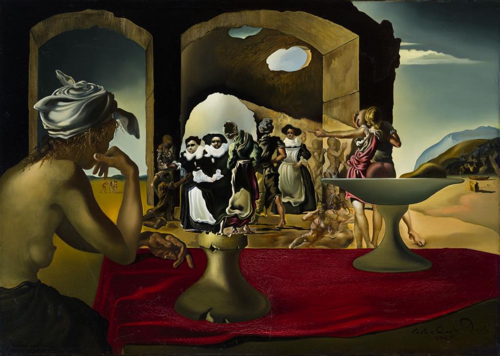 Salvador Dalí, Slave Market with the Disappearing Bust of Voltaire, 1940, Salvador Dalí Museum, St. Petersburg, Florida