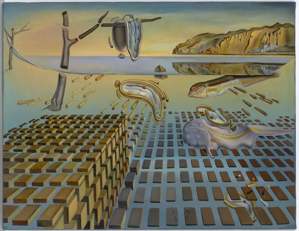 Salvador Dalí, The Disintegration of the Persistence of Memory, 1952-54, Salvador Dalí Museum, St. Petersburg, Florida